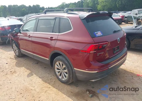 2018 Volkswagen Tiguan 2.0T Se/2.0T Sel из США, поврежденный, VIN 3VV3B7AX9JM054814